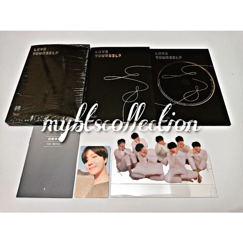 BTS TEAR Y เวอร์ชั่นอัลบั้มพร้อมโฟโต้การ์ด Jhope