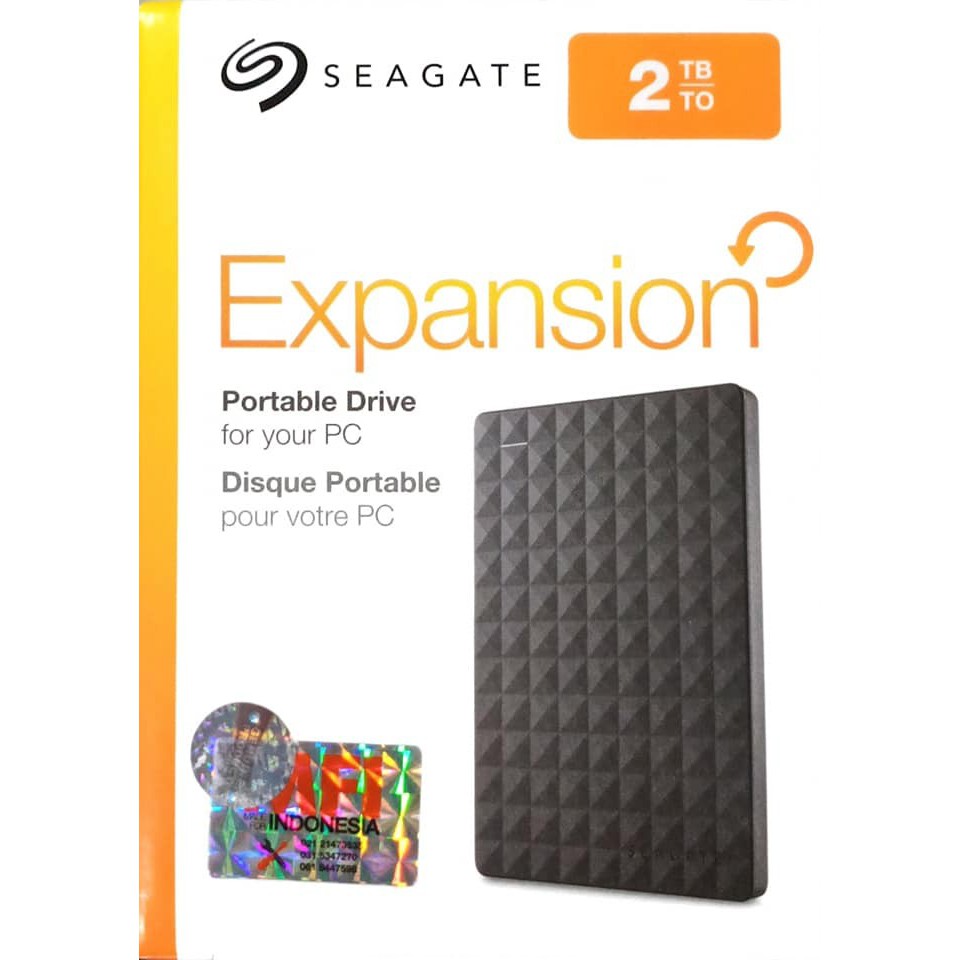 Harddisk External SEAGATE Expansion 2TB GARANSI RESMI
