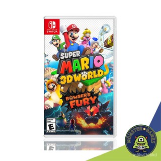 Super Mario 3D World + Bowsers Fury Nintendo Switch game (เกมส์ Nintendo Switch)(ตลับเกมส์Switch)(Mario 3D) AmrG