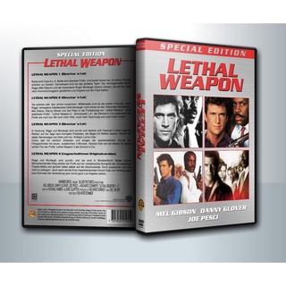 [ DVD Movie มีปก+สกรีนแผ่น-ไม่มีกล่อง ] Lethal Weapon 1 - 4 ริกก์ส คนมหากาฬ 1 - 4