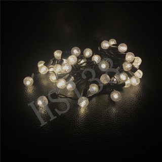 HS ไฟ LED 50LED ยาว 5 เมตร ลำไย (Warm white) ในร่มและกลางแจ้ง ไฟตกแต่ง