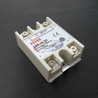 รีเลย์โซลิดสเตทรีเลย์ ssr - 10 da 25da 40da 50da 60da 75 da 100 da 3-32 v dc to 24-380 sda