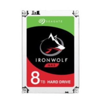 8 TB HDD (ฮาร์ดดิสก์แนส) SEAGATE IRONWOLF 7200RPM SATA3 (ST8000VN004)