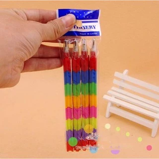 🌈ดินสอเปลี่ยนไส้ตัวต่อ🌈หลากสี✅พร้อมส่ง เครื่องเขียนนักเรียน ดินสอตัวต่อ ราคาส่ง ดินสอแบบเรียน