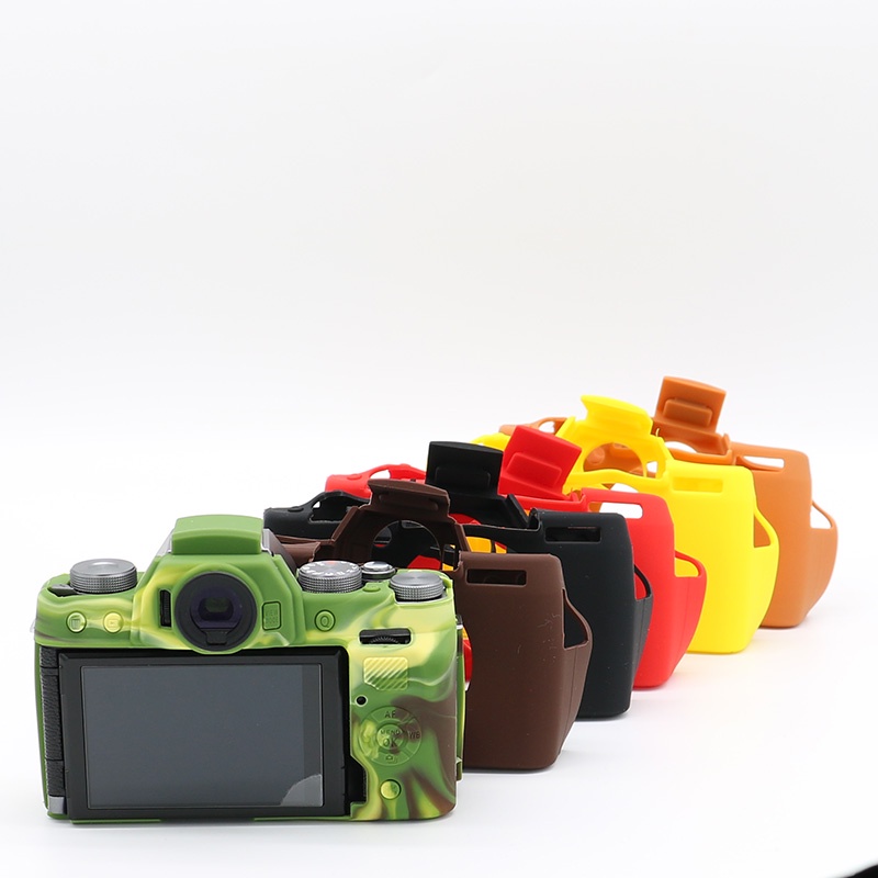 เคสซิลิโคนนิ่ม ป้องกันกล้อง สําหรับ Fujifilm XT100 Fuji X-T100 #8