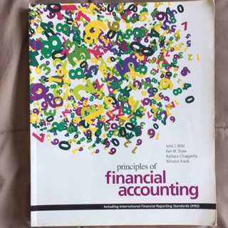 Principles of Financial Accounting (หลักการบัญชีการเงิน)