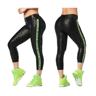 Zumba Wear : Zumba Wild Crop Leggings (กางเกงเลคกิ้งออกกำลังกายซุมบ้าและโยคะ)