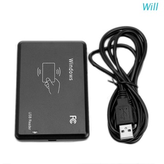 Will เครื่องอ่านการ์ดอัจฉริยะ RFID 125Khz USB EM4100