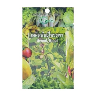 [พร้อมส่ง] HomeDoDee เมล็ดพันธุ์โหระพา กรีน การ์เด้น เมล็ด เมล็ดพันธุ์ เมล็ดพันธุ์พืช