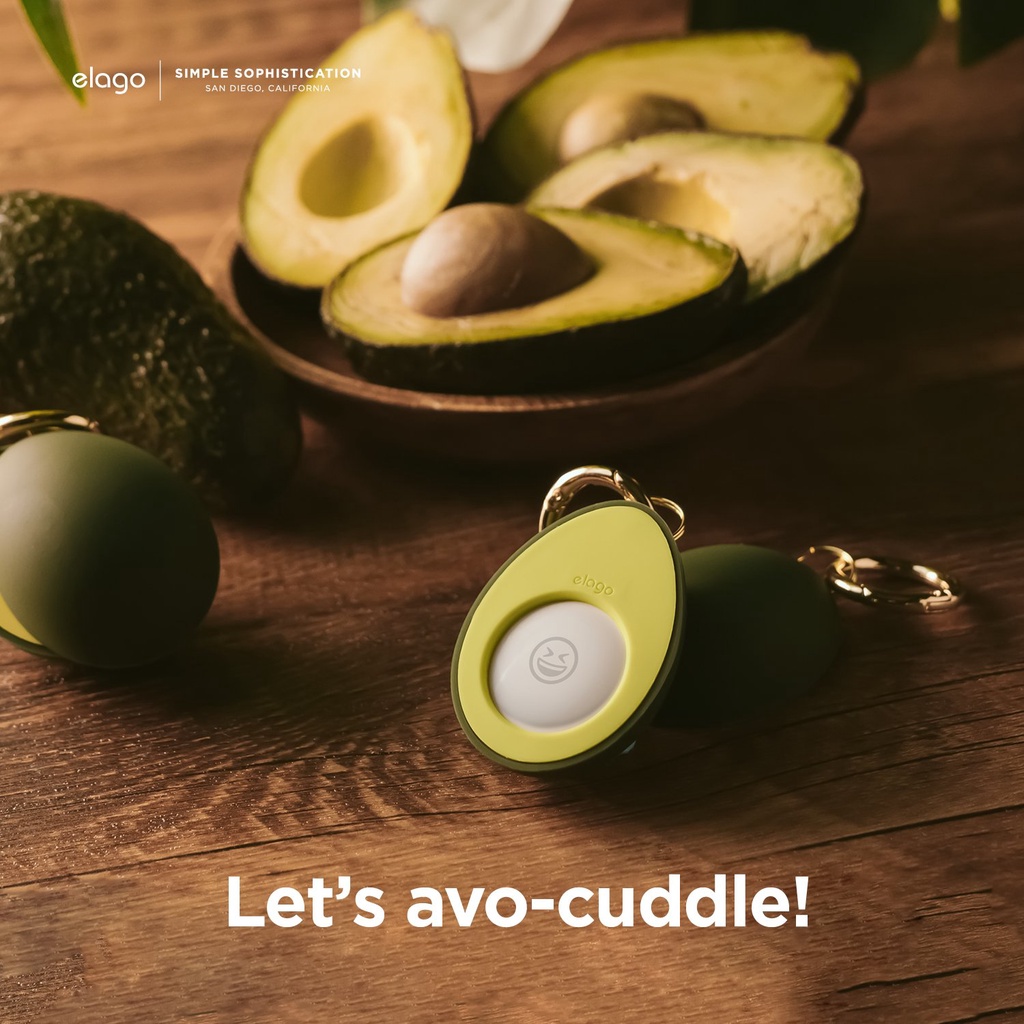 elago Avocado Case for AirTag Case with Keychain เคสสำหรับใส่ AirTags ลิขสิทธิ์แท้จากตัวแทนจำหน่าย - รูปที่ 2