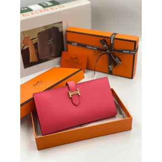 Hermes wallet Grade vip Size 19 cm  อุปกรณ์ full box set