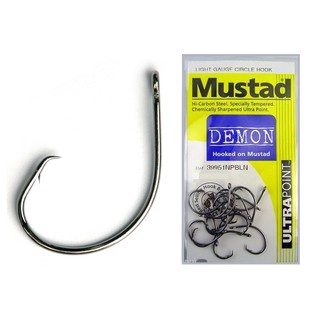 เบ็ด Mustad รุ่น Demon Light Gauge Circle Hook