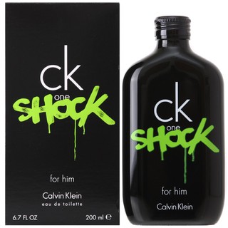 น้ำหอมแท้ ck one shock for him EDT 200ml