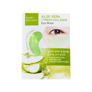 Baby Bright Aloe Vera &amp; Fresh Collagen Eye Mask มาร์คใต้ตา