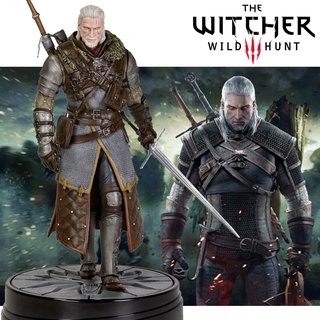 ฟิกเกอร์ The Witcher 3 Wild Hunt เดอะวิชเชอร์ ทรี ไวลด์ฮันต์ Geralt of Rivia เกรัลต์ ออฟ ริเวีย Statue Grand Master