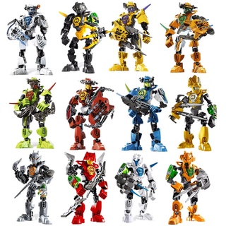 ฟิกเกอร์หุ่นยนต์ Star Warrior Soldiers Bionicle Hero Surge Evo Stringer ของเล่นสําหรับเด็ก