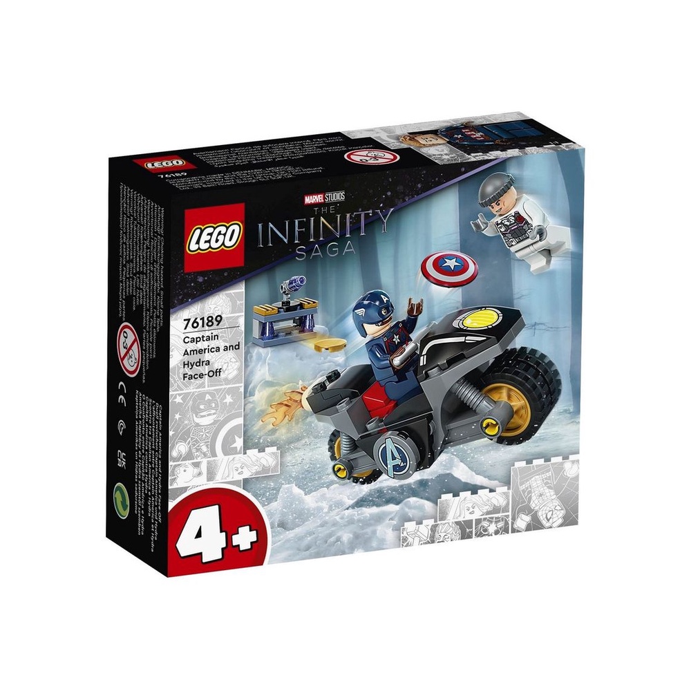LEGO 76189 Marvel  -  Captain America and Hydra Face-Off ของแท้ 100% - LEGO DAD