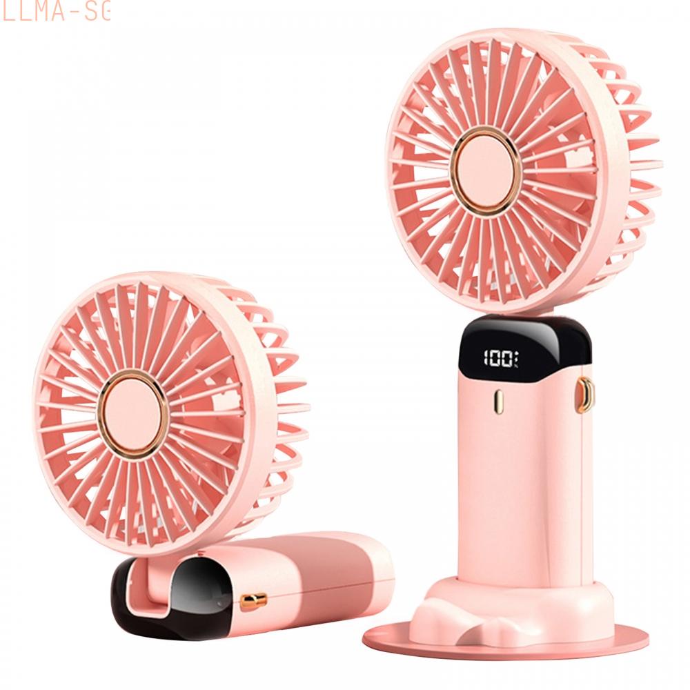 Handheld Fan Mini Portable USB Rechargeable Colorful Small Pocket 5 ...