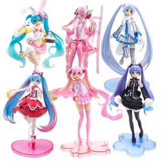 【สินค้าใหม่ พร้อมส่ง】โมเดลการ์ตูนอนิเมะ Hatsune miku Your Royal Highness miku Sakura สองมิติ สําหรับเด็กผู้หญิง