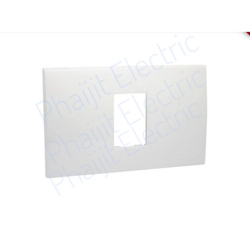 Haco W1112A หน้ากาก 2 ช่อง HACO W1112A สีขาว