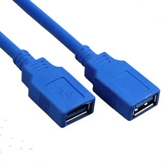 usb3.0สายต่อ หญิง-หญิงusb3 0 คู่USBหญิงหญิงสายเคเบิลอะแดปเตอร์ 0PZs