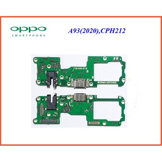 สายแพรชุดก้นชาร์จ Oppo A93(2020),CPH212