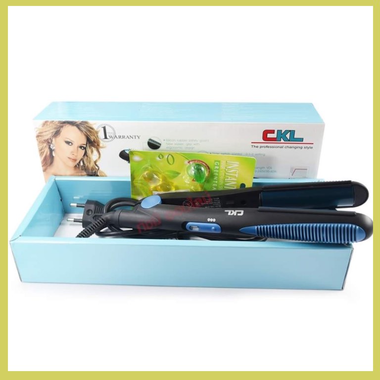 CKL CKL9108 CKL-9108 เครื่องม้วนผม ที่ม้วนผม แกนม้วนผม ที่หนีบผม เครื่องหนีบผม เครื่องหนีบผมลอน ลอนผ