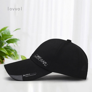 Long brim baseball cap mens sun visor hat