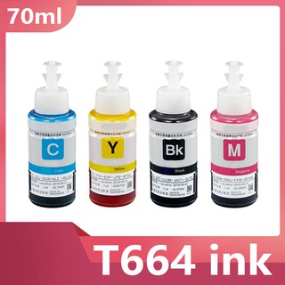 T664 หมึกเติมสำหรับ Epson T664 L101 L110 L120 L100 L130 L200 L201 L211 L300 L301 L310 L350 L351 L353 L series หมึกเติม