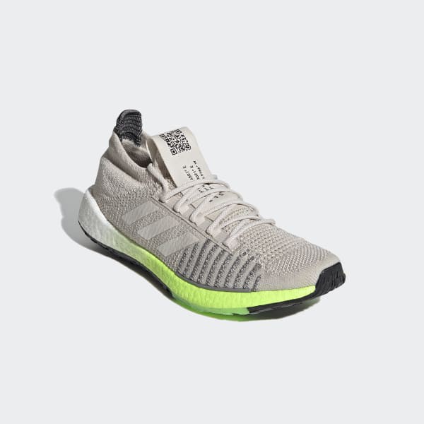 Adidas รองเท้า PULSEBOOST HD ALUMINIUM / CORE WHITE / SIGNAL GREEN EF0711
