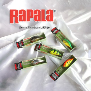 [📍 กรอกโค้ด LONLINEMAY30 ลดทันที 15% ] เหยื่อปลอม Rapala Dives To Metall SS - DTMSS20