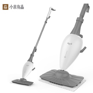 Xiaomi YouPin Deerma Zq100ซับไอน้ำที่ทำความสะอาดไอน้ำเครื่องกำเนิดไฟฟ้า Mop Steamer สูญญากาศในครัวเรือนเครื่องทำความสะอาดพรม Sanitizer ทำความส