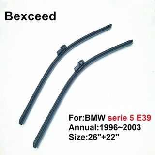 ใบปัดน้ําฝนสําหรับรถยนต์ Bmw Serie 5 E39 26 นิ้ว + 22 นิ้ว 1995 1996 1997 1998 1999 2000 2001 2002 2003