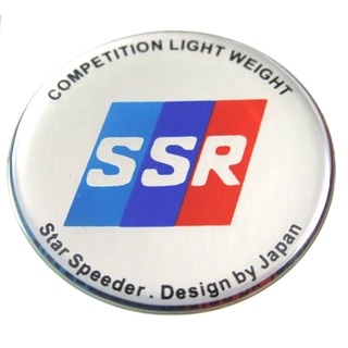 ราคาต่อ 2 ดวง สติกเกอร์ SSR เอสเอสอาร์ สติกเกอร์เรซิน sticker rasin ขนาด 43 / 48 มิล
