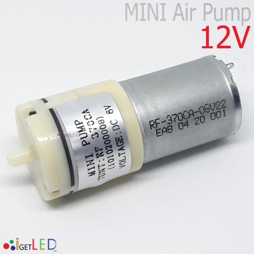 ปั๊มลม 6V 12V ปั๊มอากาศ 12VDC 2LPM Mini Air Pump ปั๊มลม มินิ ออกซิเจ้นตู้ปลา ออกซิเจน ปั้มลม  Aquari