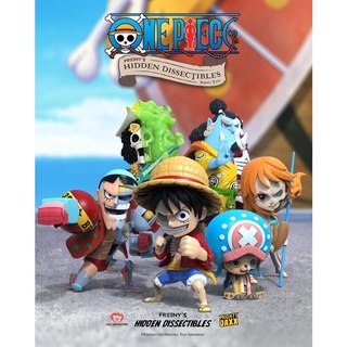 Mighty Jaxx FREENYS HIDDEN DISSECTIBLES: ONE PIECE (SERIES 2) เลือกสุ่ม/ระบุตัว ลิขสิทธิ์แท้ พร้อมส่ง