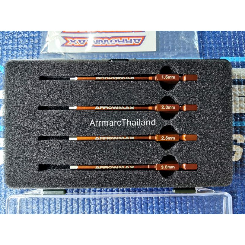 หกเหลี่ยม ARROWMAX SET (1.5/2.0/2.5/3.0 MM ) ของแท้ 100% สินค้าจัดส่งจากไทย AM-500902
