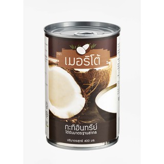 ราคาMeritO Organic Coconut Milk 400ml. (เมอริโต้ กะทิออร์แกนิค 400มล)