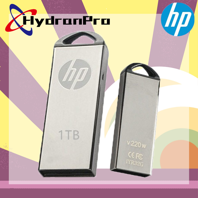 HP Flash Drive แฟลชไดรฟ์ USB กันน้ำไดรฟ์ปากกาโลหะความเร็วสูง 256GB 512GB 1TB 2TB pen drive