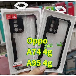 XUNDD BEATLE SERIES Oppo A74 4G / A95 4G เคสกันกระแทก หลังใส งานแท้ 100%