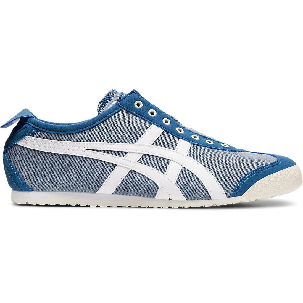 onitsuka tiger grey slip on