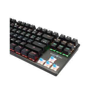 รุ่นขายดีคีย์บอร์ด TKL ราคาถูกที่สุดในโลก บลูสวิตช์แท้ Tsunami MK03 ของแท้ ประกัน2ปีเต็ม