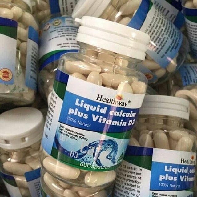 Healthway Liquid Calcium Plus Vitamin D3