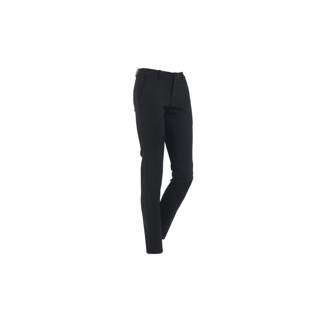 Lady Plus กางเกงขายาว | Long Pants 7032PL กางเกงทำงาน กางเกงทรงสลิม สีดำ