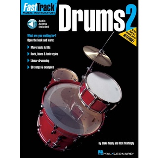 Fast Track Drums Method Book 2