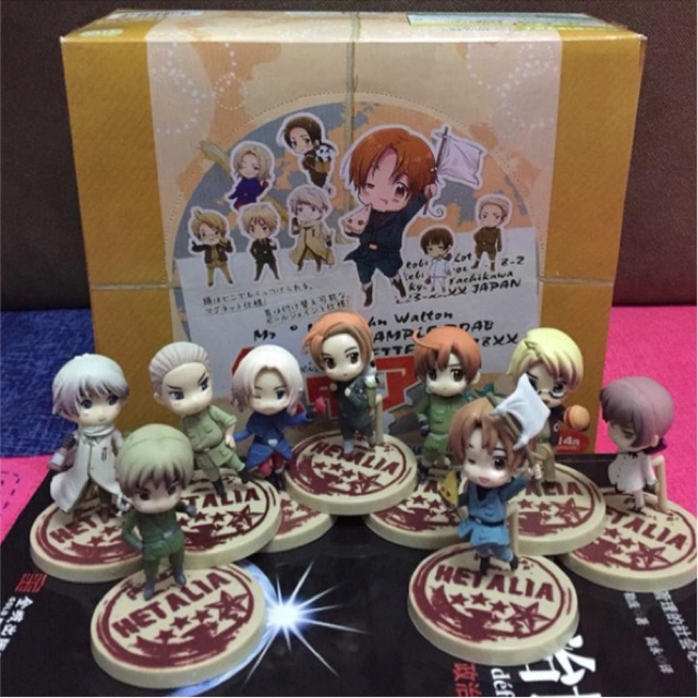 โมเดล HETALIA 9ตัว