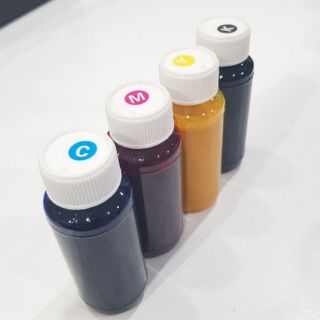 ideecraft sublimation ink 4สี 100 ml สำหรับพิมพ์เสื้อ แก้ว อื่นๆ สำหรับเครื่องพิมพ์ epson