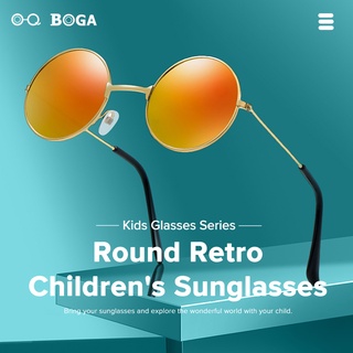 10รูปแบบUnisex Anti UVรอบกรอบเด็กแว่นตากันแดดเด็กกลางแจ้งEye…