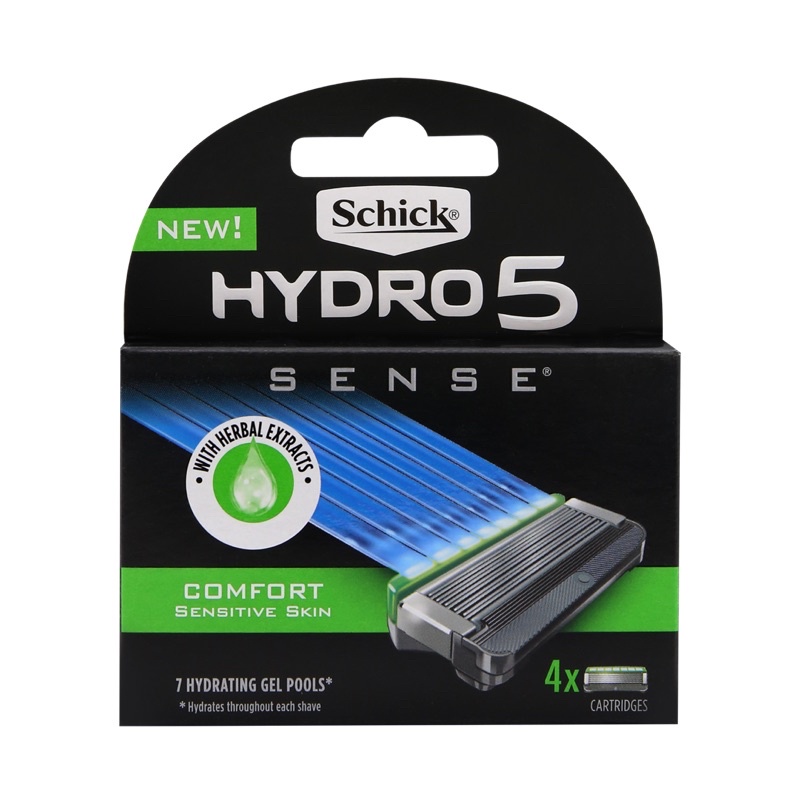 Schick Hydro Sense Hydrate Kit  มีดโกนหนวด โกนหนวด ผู้ชาย มีดโกน Hydro 5
