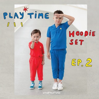 Play Time Hoodie Set ขา 5 ส่วน 5 สี_small but chic